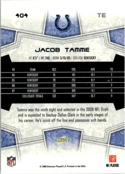 2008 Score - Updates #404 Jacob Tamme Back