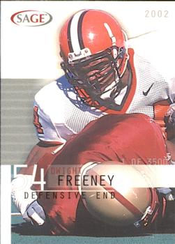 2002 SAGE #14 Dwight Freeney Front