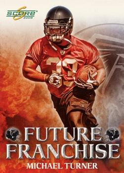 2008 Score - Future Franchise Glossy #FF-14 Michael Turner Front