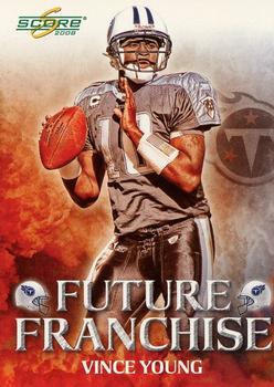 2008 Score - Future Franchise Glossy #FF-22 Vince Young Front