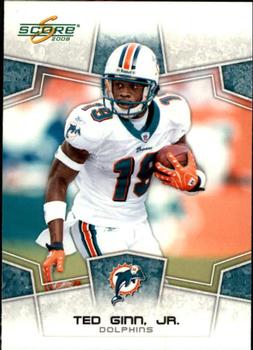 2008 Score - Glossy #163 Ted Ginn Jr. Front