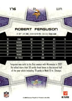 2008 Score - Glossy #176 Robert Ferguson Back