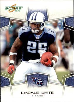 2008 Score - Glossy #315 LenDale White Front