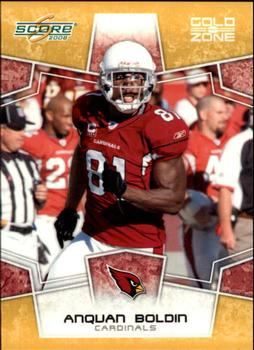 2008 Score - Gold Zone #4 Anquan Boldin Front