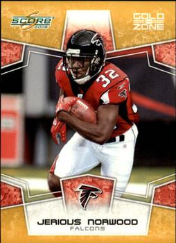 2008 Score - Gold Zone #11 Jerious Norwood Front