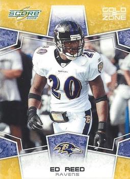 2008 Score - Gold Zone #29 Ed Reed Front