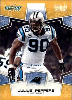2008 Score - Gold Zone #45 Julius Peppers Front