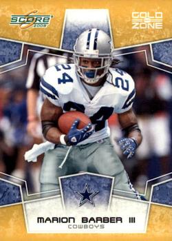2008 Score - Gold Zone #79 Marion Barber Front