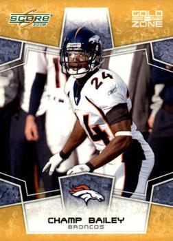 2008 Score - Gold Zone #93 Champ Bailey Front