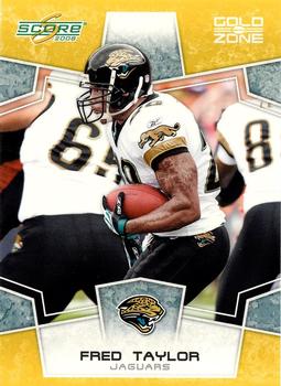 2008 Score - Gold Zone #139 Fred Taylor Front