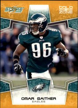 2008 Score - Gold Zone #247 Omar Gaither Front