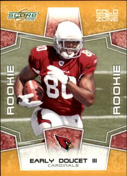 2008 Score - Gold Zone #390 Early Doucet Front