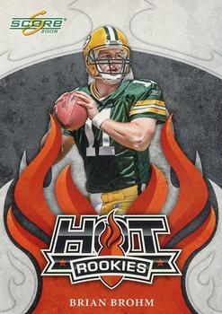 2008 Score - Hot Rookies Glossy #HR-1 Brian Brohm Front