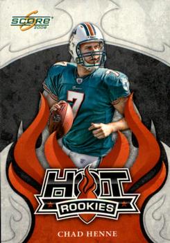 2008 Score - Hot Rookies Glossy #HR-2 Chad Henne Front