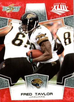 2008 Score - Red Zone #139 Fred Taylor Front