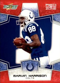 2008 Score - Red Zone #129 Marvin Harrison Front
