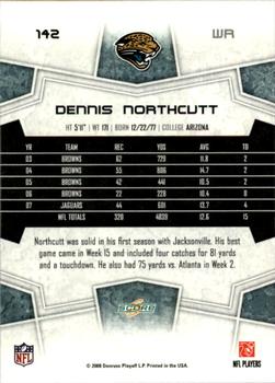 2008 Score - Super Bowl XLIII #142 Dennis Northcutt Back