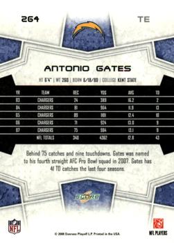 2008 Score - Super Bowl XLIII #264 Antonio Gates Back