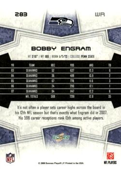 2008 Score - Super Bowl XLIII #283 Bobby Engram Back