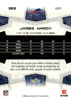 2008 Score - Super Bowl XLIII #363 James Hardy Back