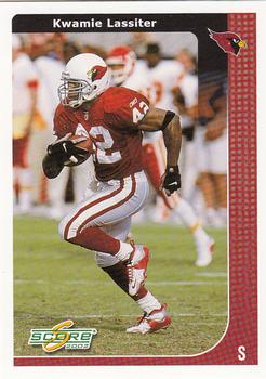 2002 Score #5 Kwamie Lassiter Front