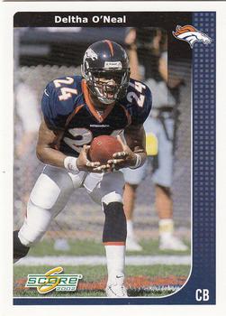 2002 Score #79 Deltha O'Neal Front