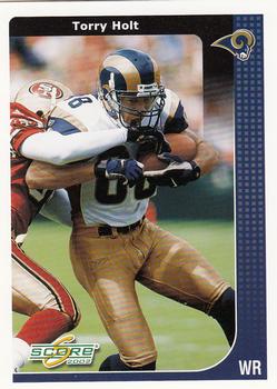 2002 Score #216 Torry Holt Front