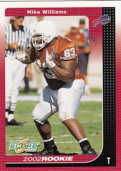 2002 Score #330 Mike Williams Front
