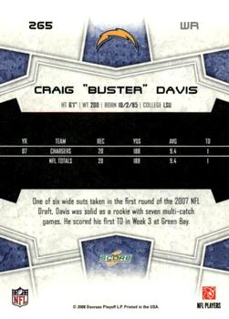 2008 Score - Super Bowl XLIII Black #265 Craig 