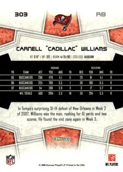 2008 Score - Super Bowl XLIII Black #303 Carnell 