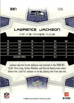 2008 Score - Super Bowl XLIII Gold #351 Lawrence Jackson Back