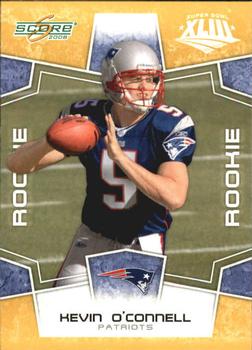 2008 Score - Super Bowl XLIII Gold #394 Kevin O'Connell Front