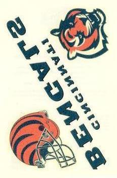 2008 Score - Donruss Team Logo Decals #NNO Cincinnati Bengals Front