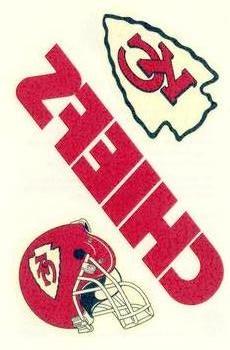 2008 Score - Donruss Team Logo Decals #NNO Kansas City Chiefs Front