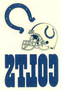 2008 Score - Donruss Team Logo Decals #NNO Indianapolis Colts Front