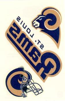 2008 Score - Donruss Team Logo Decals #NNO St. Louis Rams Front