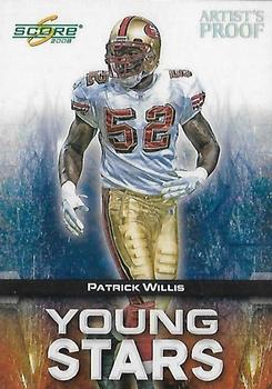 2008 Score - Young Stars Artist's Proof #YS-8 Vernon Davis Front