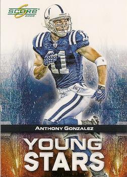 2008 Score - Young Stars Glossy #YS-2 Anthony Gonzalez Front