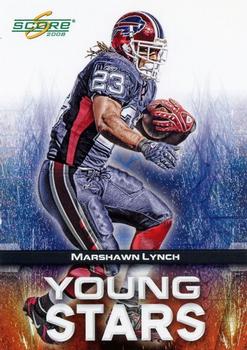 2008 Score - Young Stars Glossy #YS-4 Marshawn Lynch Front