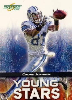 2008 Score - Young Stars Glossy #YS-5 Calvin Johnson Front