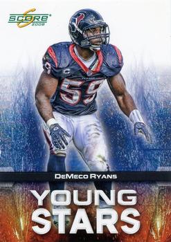 2008 Score - Young Stars Glossy #YS-18 DeMeco Ryans Front