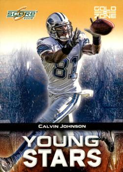 2008 Score - Young Stars Gold Zone #YS-5 Calvin Johnson Front