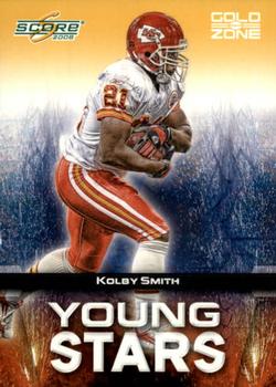 2008 Score - Young Stars Gold Zone #YS-11 Kolby Smith Front
