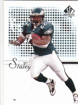2002 SP Authentic #12 Duce Staley Front