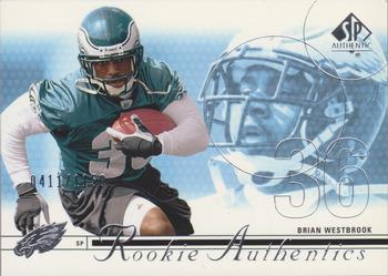 2002 SP Authentic #157 Brian Westbrook Front