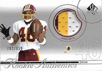2002 SP Authentic #226 LaDell Betts Front