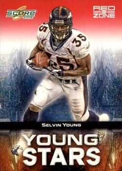 2008 Score - Young Stars Red Zone #YS-12 Selvin Young Front