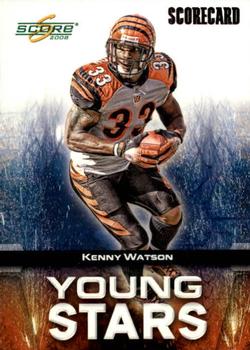 2008 Score - Young Stars Scorecard #YS-7 Kenny Watson Front
