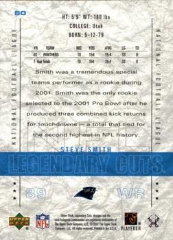 2002 SP Legendary Cuts #80 Steve Smith Back