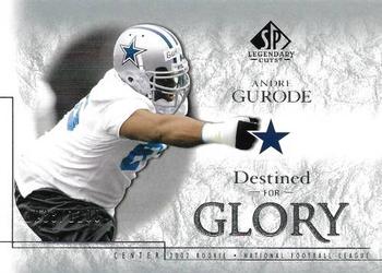 2002 SP Legendary Cuts #154 Andre Gurode Front